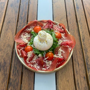 burrata e bresaola entree