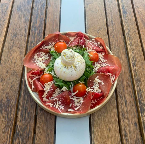 burrata e bresaola entree